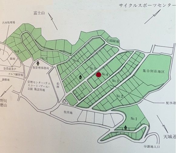 伊豆修善寺 富士見高原売り別荘地